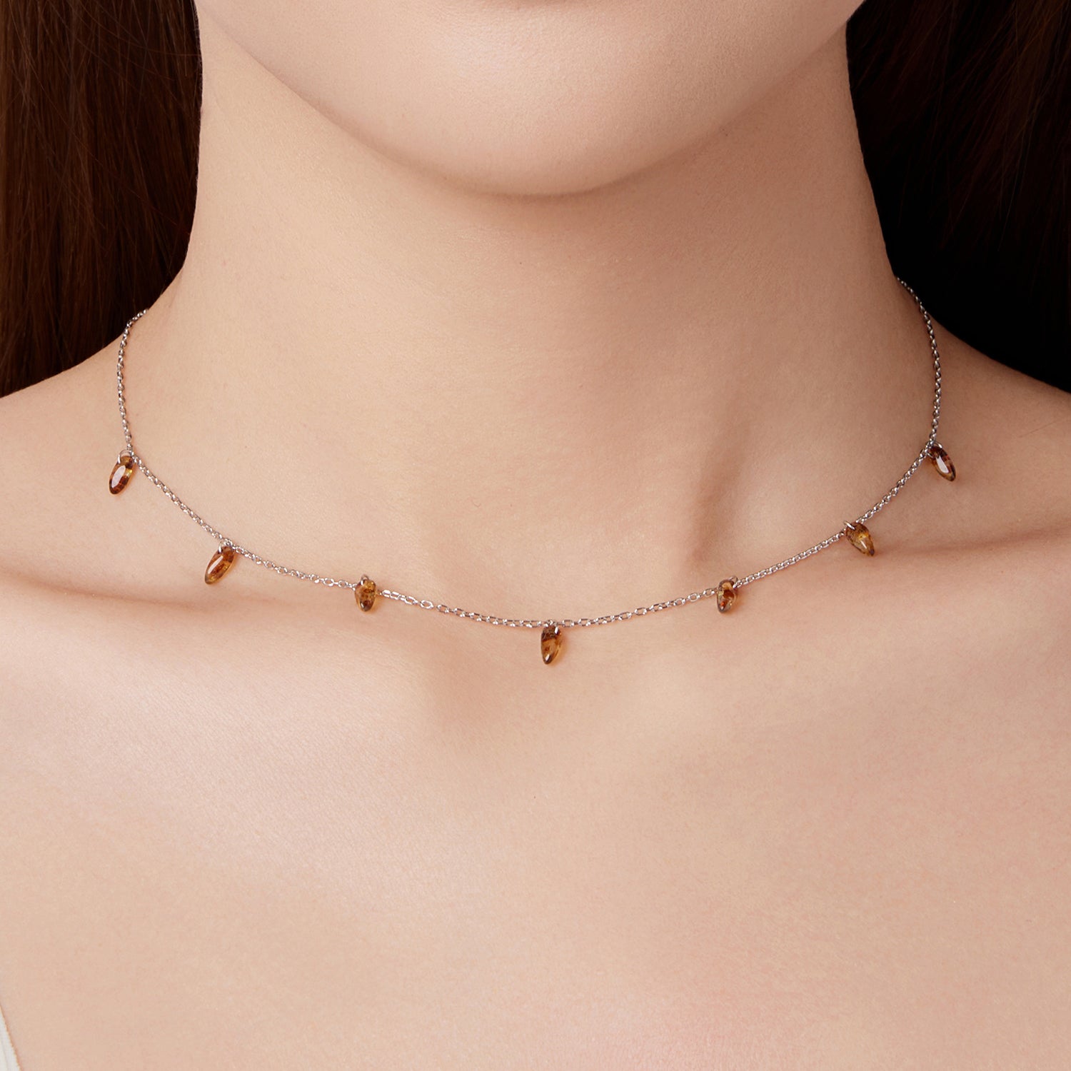Amber Breeze Necklace