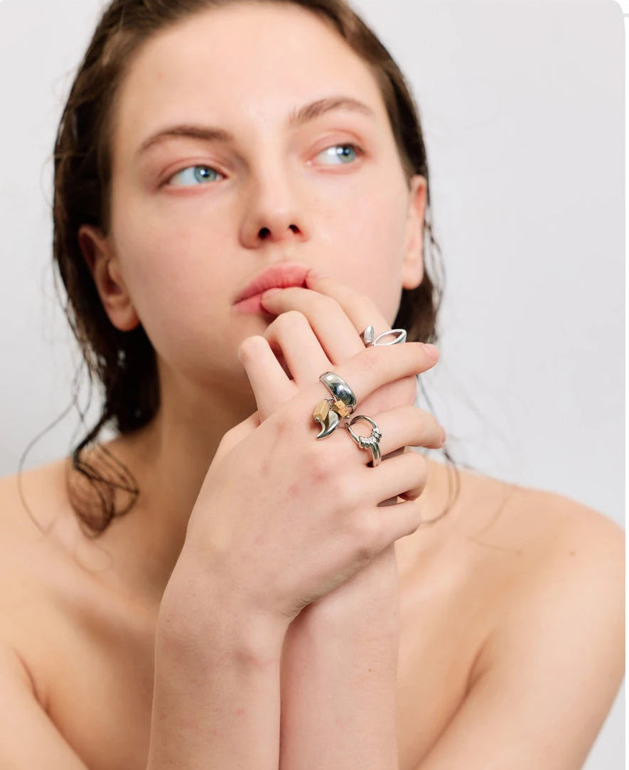 SINUO Chili Drop Ring